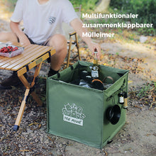Laden Sie das Bild in den Galerie-Viewer, Multifunktionaler zusammenklappbarer Mülleimer