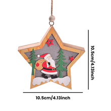 Laden Sie das Bild in den Galerie-Viewer, LED-beleuchteter Weihnachtsbaumanhänger