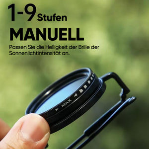 Verstellbare polarisierte Outdoor-Sonnenbrille