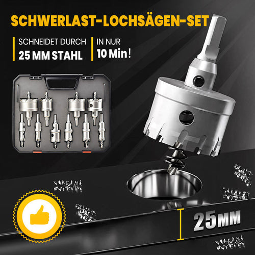 Edelstahl-Lochöffner-Set