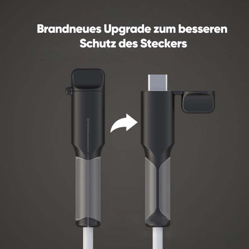 Schutzhülle für Datenkabel und Ladekabel aus Silikon