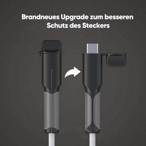 Schutzhülle für Datenkabel und Ladekabel aus Silikon