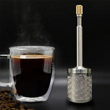 Laden Sie das Bild in den Galerie-Viewer, (Vorverkauf, Versand nach dem 15. Juni) Manueller Kaffeefilter aus rostfreiem Stahl