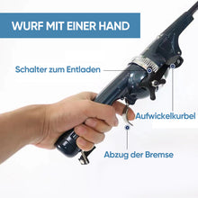 Laden Sie das Bild in den Galerie-Viewer, Zusammenklappbare tragbare Angelrute