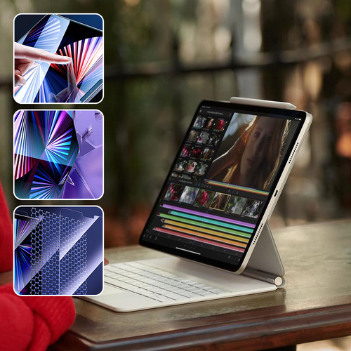 Temperierte Folie für iPad staubfreier Behälter