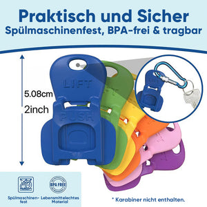 Einfacher Dosenöffner mit Getränkeschutz