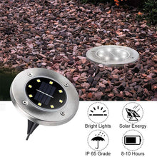 Laden Sie das Bild in den Galerie-Viewer, LED Solar Ground Light