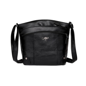 Messenger-Umhängetasche mit mehreren Taschen und großem Fassungsvermögen