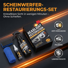 Laden Sie das Bild in den Galerie-Viewer, Scheinwerfer-Aufbereitungsset gegen Vergilbung und Oxidation