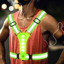 Laden Sie das Bild in den Galerie-Viewer, Reflektierende Weste für den Nachtlauf