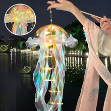 Laden Sie das Bild in den Galerie-Viewer, Tragbare Quallenlampe