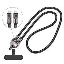 Laden Sie das Bild in den Galerie-Viewer, 2-in-1 Schnellladekabel &amp; Handy-Lanyard