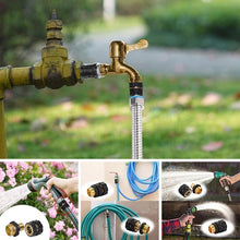 Laden Sie das Bild in den Galerie-Viewer, Gartenschlauch Schnellverbinder 19 mm – 4 Sets