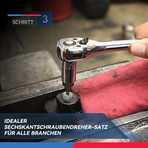 25-teiliges Mutternabzieher-Set