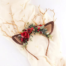 Laden Sie das Bild in den Galerie-Viewer, Weihnachts-Hirsch-Stirnband