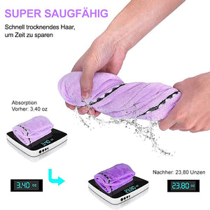Dicke saugfähige Mikrofaser-Trockenhaarkappe