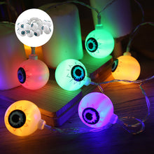 Laden Sie das Bild in den Galerie-Viewer, LED-Halloween-Augapfel-Lichterkette