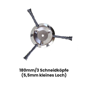 Saker Mähkopf aus Stahldraht