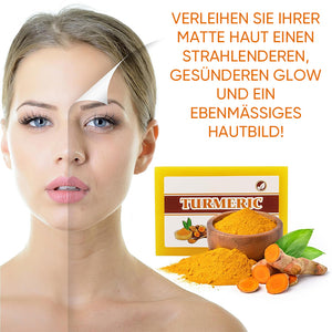 Zitronen-Kurkuma-Kojic-Säure-Seife