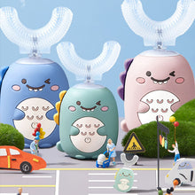 Laden Sie das Bild in den Galerie-Viewer, Elektrische Zahnbürste für Kinder in U-Form