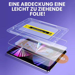 Temperierte Folie für iPad staubfreier Behälter