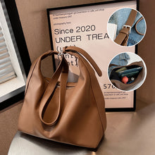 Laden Sie das Bild in den Galerie-Viewer, Tote Tasche aus weichem Veganleder für Frauen