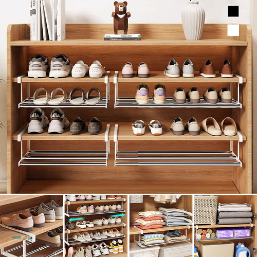 Schuhschrank Schichteinteilung