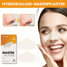 Laden Sie das Bild in den Galerie-Viewer, Hydrokolloid-Nasenpflaster für Porenreinigung, 10 Stück