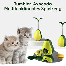 Laden Sie das Bild in den Galerie-Viewer, 3-in-1-Avocado-Wobbler-Spielzeug für Katzen