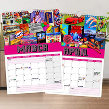 Laden Sie das Bild in den Galerie-Viewer, Zurück in die 80er Jahre - Wandkalender 2025