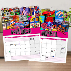 Zurück in die 80er Jahre - Wandkalender 2025