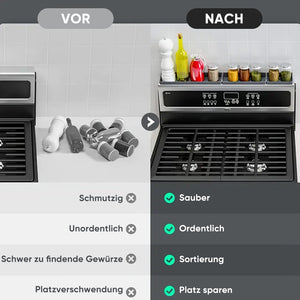 Magnetisches Herdregal aus Silikon