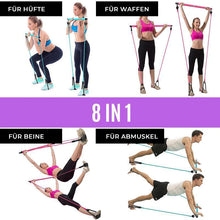Laden Sie das Bild in den Galerie-Viewer, Tragbares Pilates-Stangen-Set