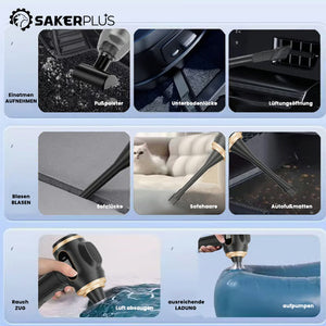 Sakerplus Handheld kabelloser Autostaubsauger