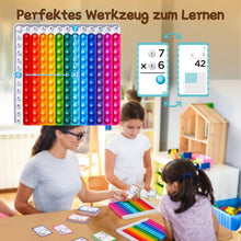Laden Sie das Bild in den Galerie-Viewer, Mathe-Lernkarten und Pop-Fidget-Diagramm