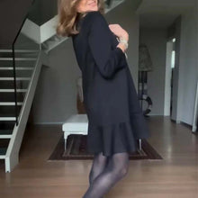 Laden Sie das Bild in den Galerie-Viewer, Elegantes schlankmachendes Lotusblatt-Fischschwanzkleid