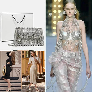 Diamantene Abendtasche