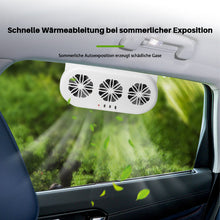 Laden Sie das Bild in den Galerie-Viewer, Solarbetriebener Autoabluftventilator