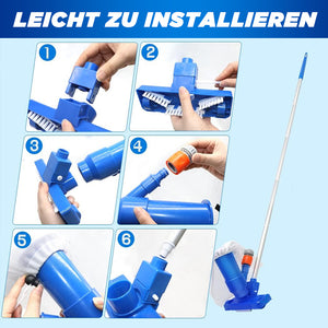 Pool-Staubsauger-Reinigungsset