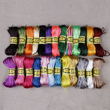 Laden Sie das Bild in den Galerie-Viewer, DIY handgemachte geflochtene Armband Perlen Draht