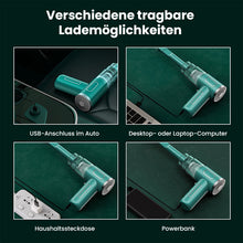 Laden Sie das Bild in den Galerie-Viewer, Kabelloser tragbarer Handstaubsauger mit starker Saugleistung