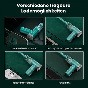 Kabelloser tragbarer Handstaubsauger mit starker Saugleistung