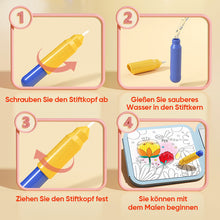 Laden Sie das Bild in den Galerie-Viewer, Einfache und lustige Malzauberei mit Wasser