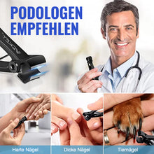 Laden Sie das Bild in den Galerie-Viewer, Tragbare ultrascharfe Nagelknipser aus Edelstahl