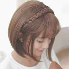 Laden Sie das Bild in den Galerie-Viewer, Geflochtenes Haarband Perücke
