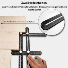 Laden Sie das Bild in den Galerie-Viewer, Multi-Winkel-Messlineal