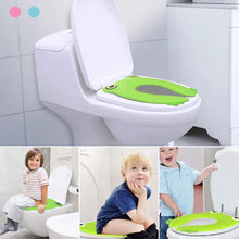 Laden Sie das Bild in den Galerie-Viewer, Tragbarer klappbarer Toilettensitz für Kinder