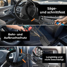 Laden Sie das Bild in den Galerie-Viewer, Universelles Lenkradschloss mit 2 Schlüsseln
