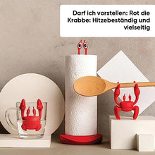 Laden Sie das Bild in den Galerie-Viewer, Rote Krabbe Silikon-Utensilienauflage