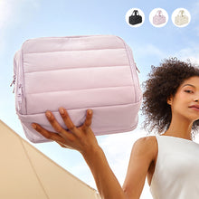 Laden Sie das Bild in den Galerie-Viewer, Große, weit zu öffnende Reise-Make-up-Tasche